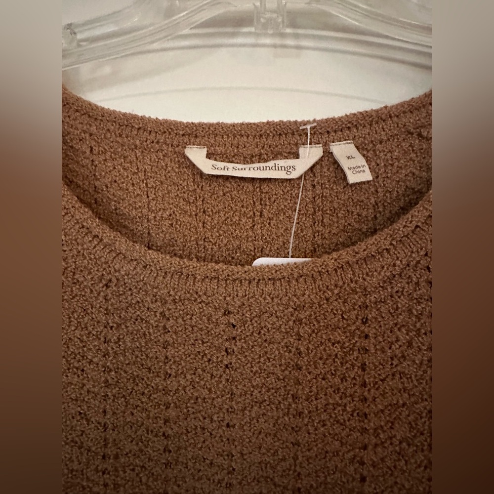 Soft Surroundings Sleeveless Coastal Sweater - Picture 3 of 11